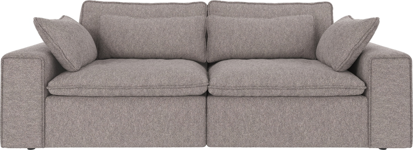 Grå 3-personers Rawlins Sofa med Slidstærkt Stof - Tilbud!