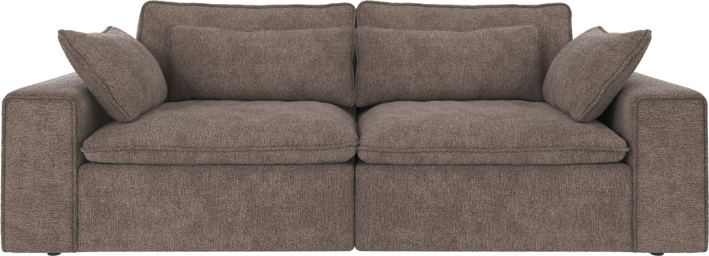 Elegant 3-Personers Sofa i Mørk Beige fra Rowico
