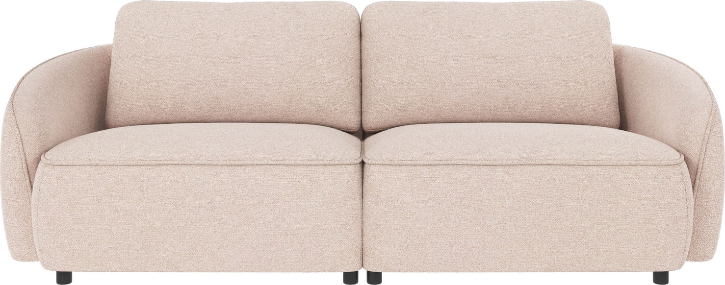 Elegant Lysebeige 3-personers Norris Sofa fra Rowico