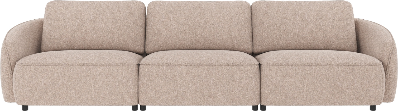 Lysebeige 4-personers Norris Sofa - Elegant og Komfortabel