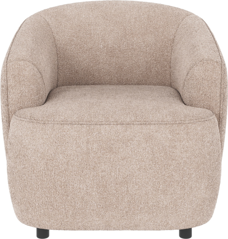 Lysebeige Loungestol Dermot Greg Lys Beige Fast Skum Med Nosag Fjedre Fsc Mix Ramme Rowico Lænestol - 7340126590324