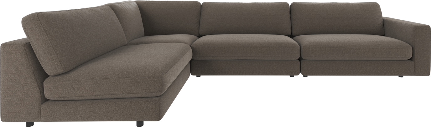 Mellemgrå Hjørnesofa Duncan Rita - Tidsløst Design og Komfort