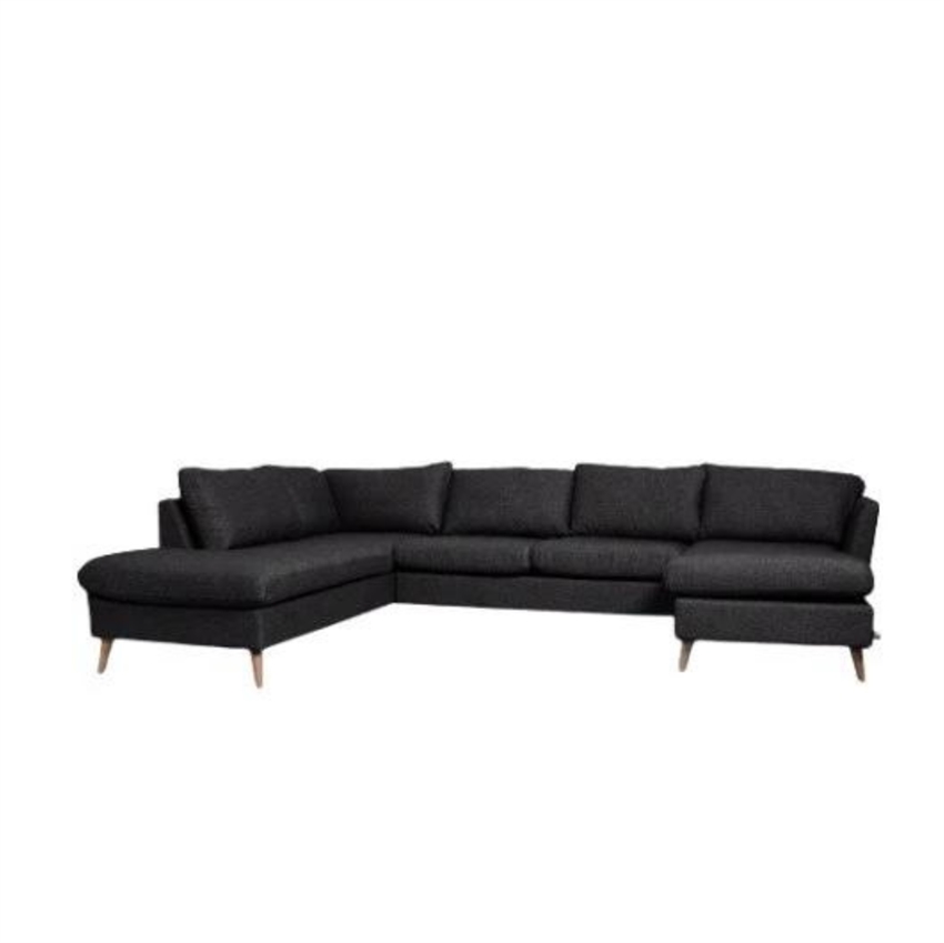 Odense Grå Chaiselong Sofa – Elegant og Praktisk Design