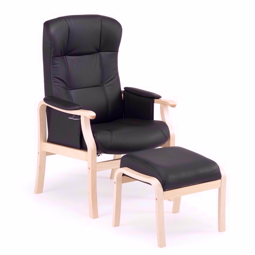 Nordic Sorø Plus Læder Lænestol – Komfortabel Design