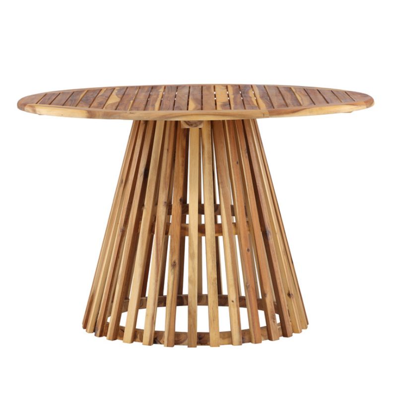 Lumpur Akacietræ Havebord Ø120 cm – Ideelt til Sommerfrokost!