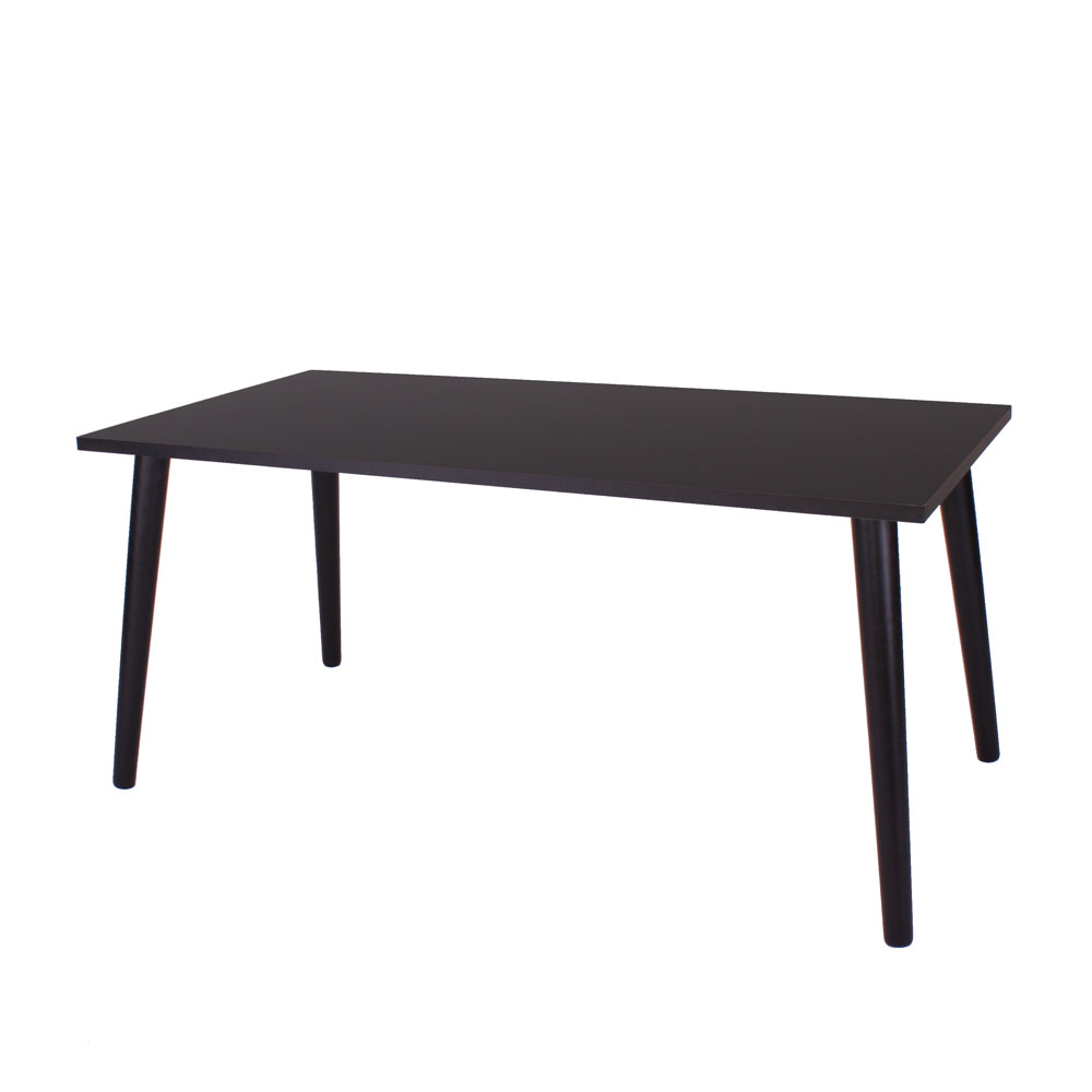 Elegant Sort Sandnes Spisebord i Laminat til Dit Hjem