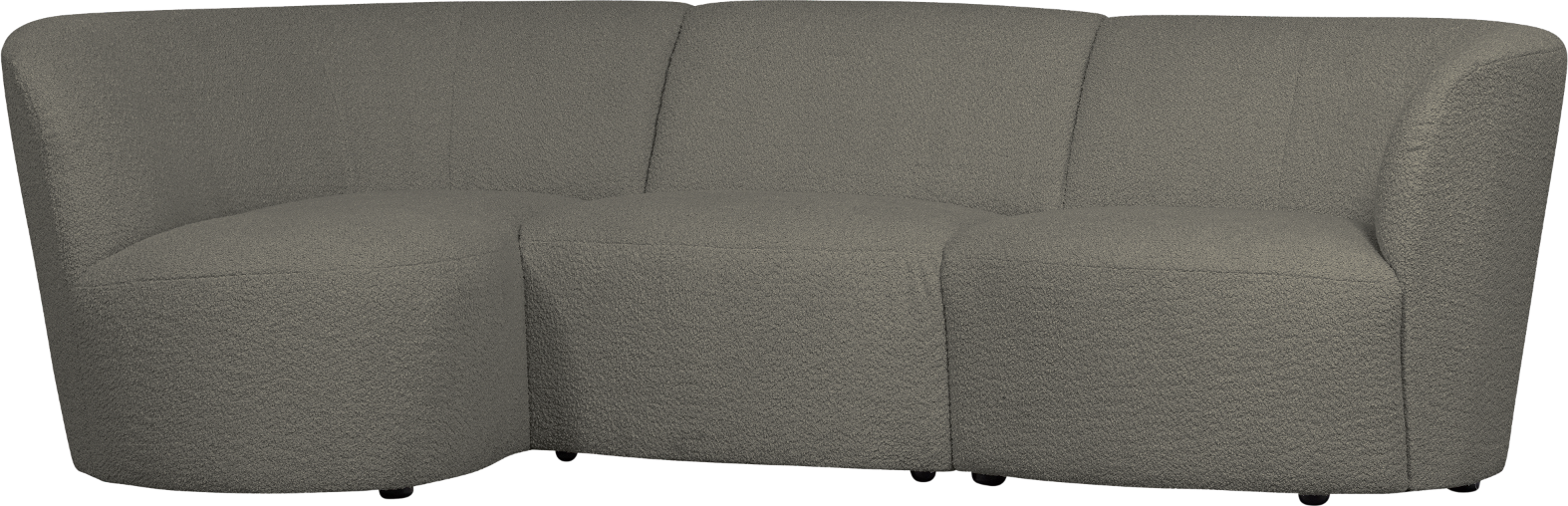 Grøn Coco 3-personers Sofa med Chaiselong - Hygge til Stuen