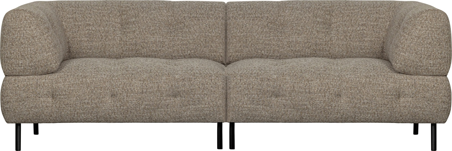 Brun Personers Lloyd Groft Vævet Polyester 245x90 Woood Sofa - 8714713183739