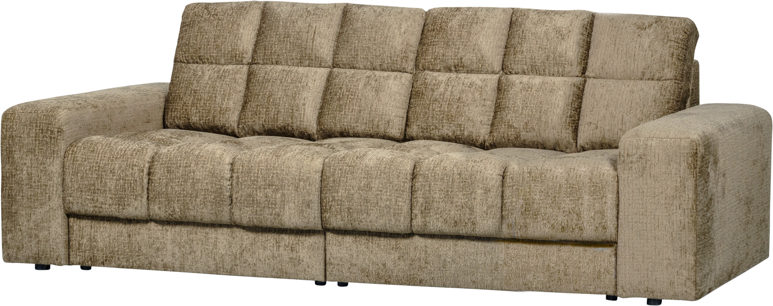 Lysegrå Personers Second Date Velour 226 Woood Sofa - 8714713207701