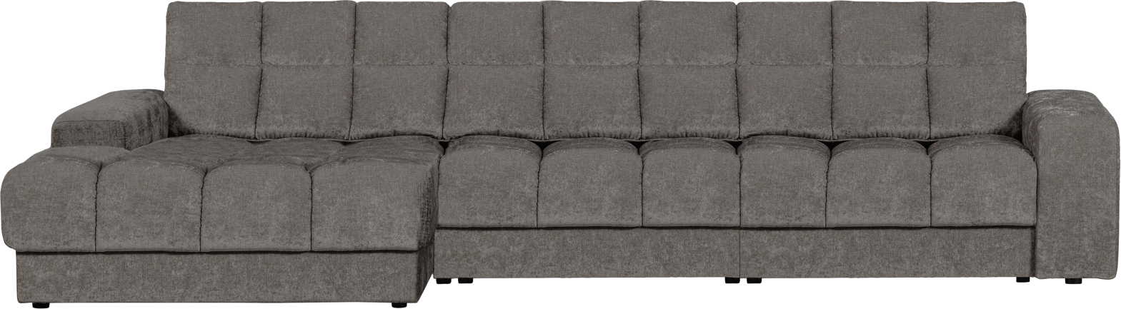 Grå Chaiselong Sofa - Venstrevendt Komfort til Dit Hjem
