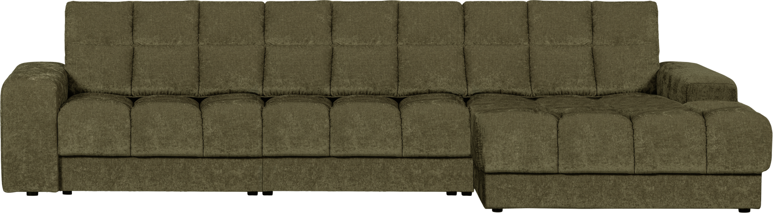Grøn Højrevendt Chaiselong Sofa fra WOOOD - Second Date