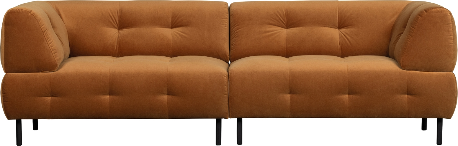 Lysebrun WOOOD Exclusives Lloyd 4-personers sofa på tilbud!