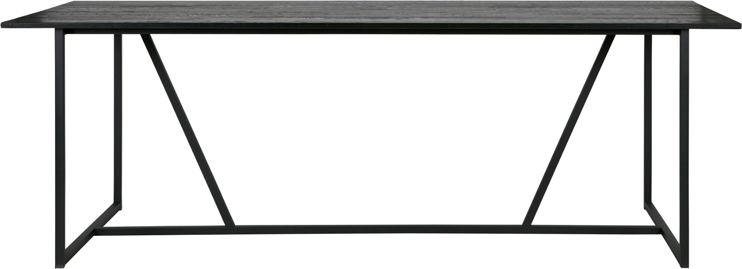 Elegant Silas Spisebord i FSC-Certificeret Sort Ask