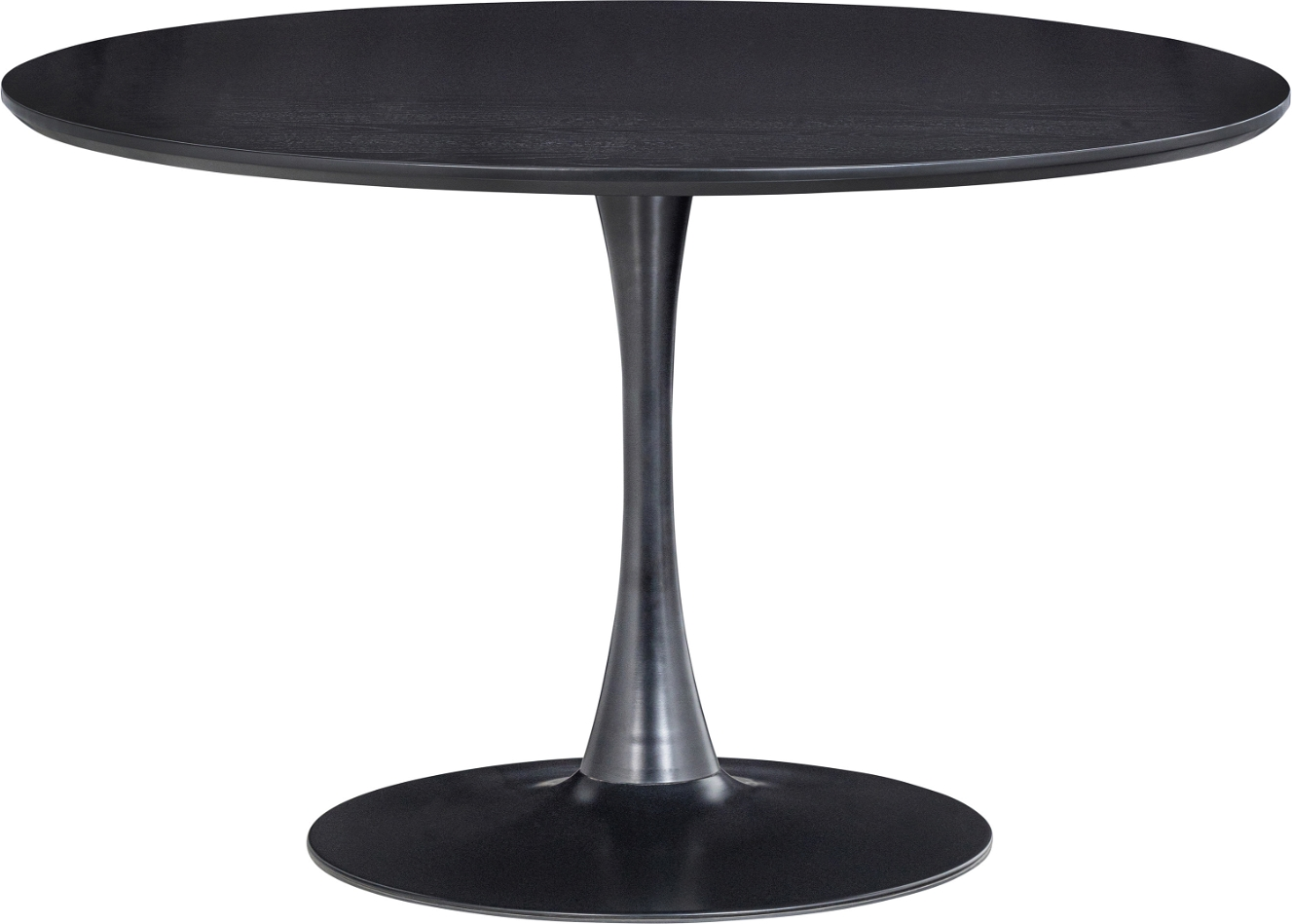 Sort Rundt Exclusive Sammy Ø120 Mdf Stål Woood Spisebord - 8714713164592