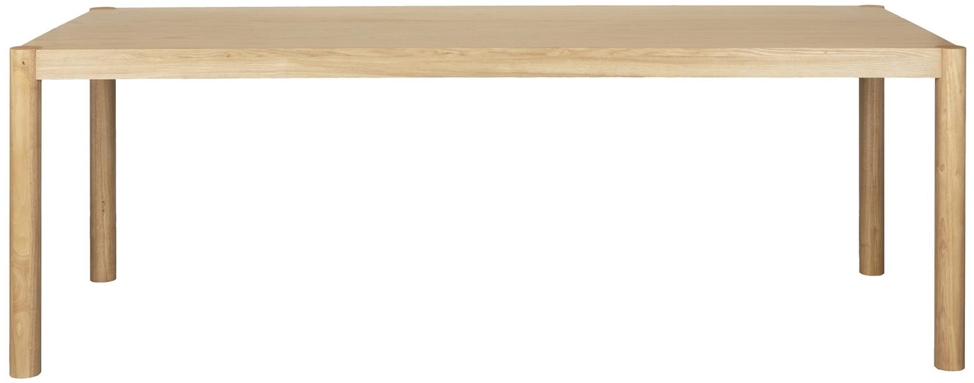 Natur Sticks 220x92 Askefiner Zuiver Spisebord - 8718548099845