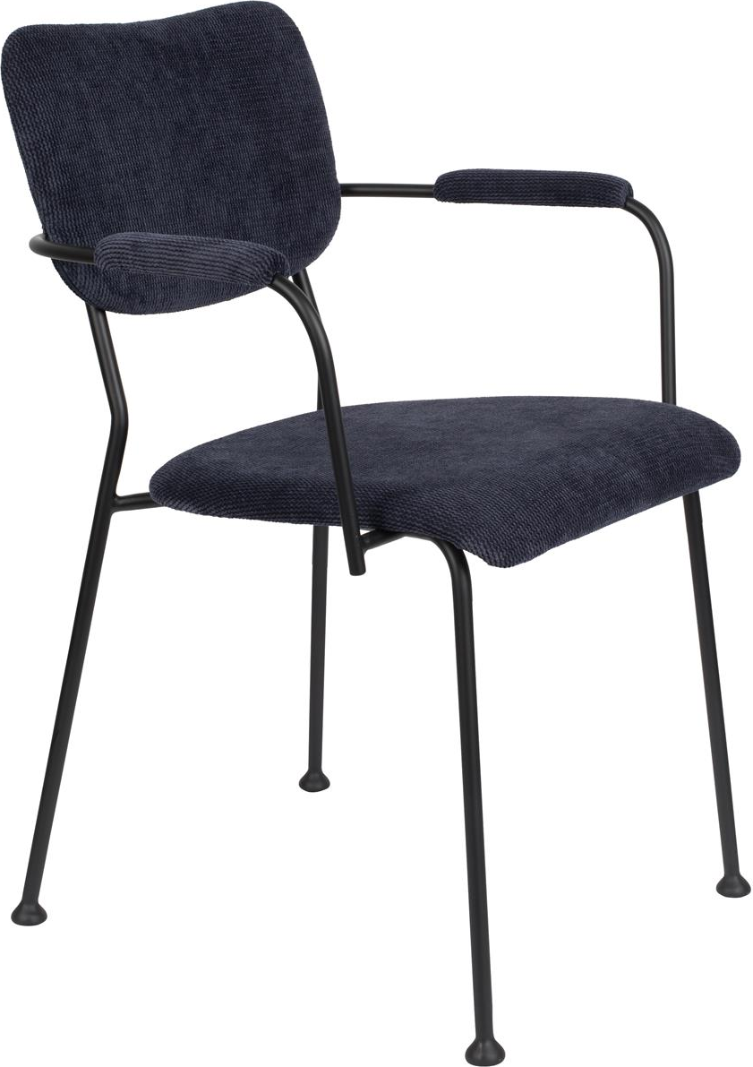 Elegant Antracit Spisebordsstol med Armlæn fra Zuiver