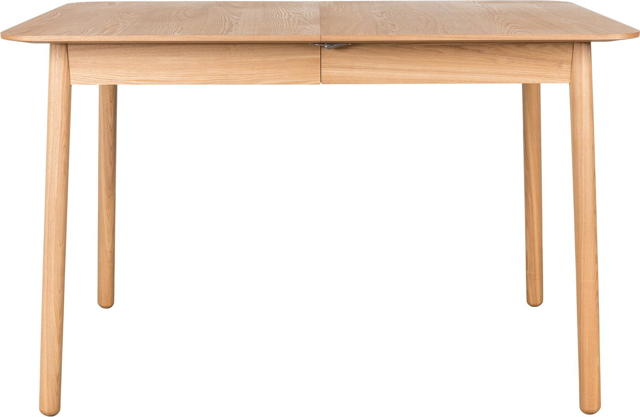 Natur Med Udtræk Glimps Egetræsfinr Asketræsben 120x80 Zuiver Spisebord - 8718548034310