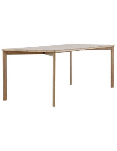 Elegant Hvidpudset Spisebord i Stål og MDF - AMON Design