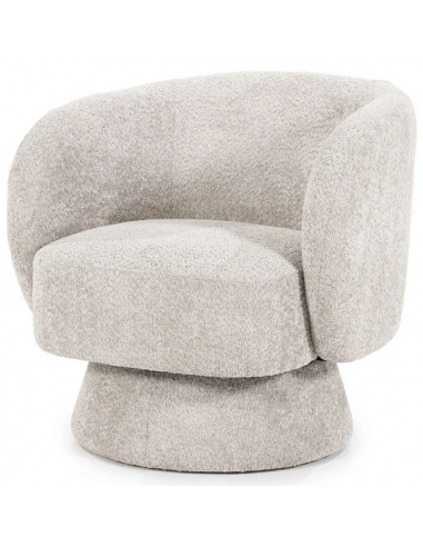 Moderne Balou Lænestol i Taupe Polyester - Udsalg!