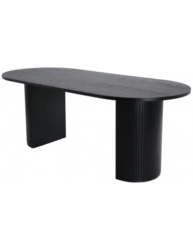 Bianca Spisebord i Sort MDF – Elegant Design til Dit Hjem