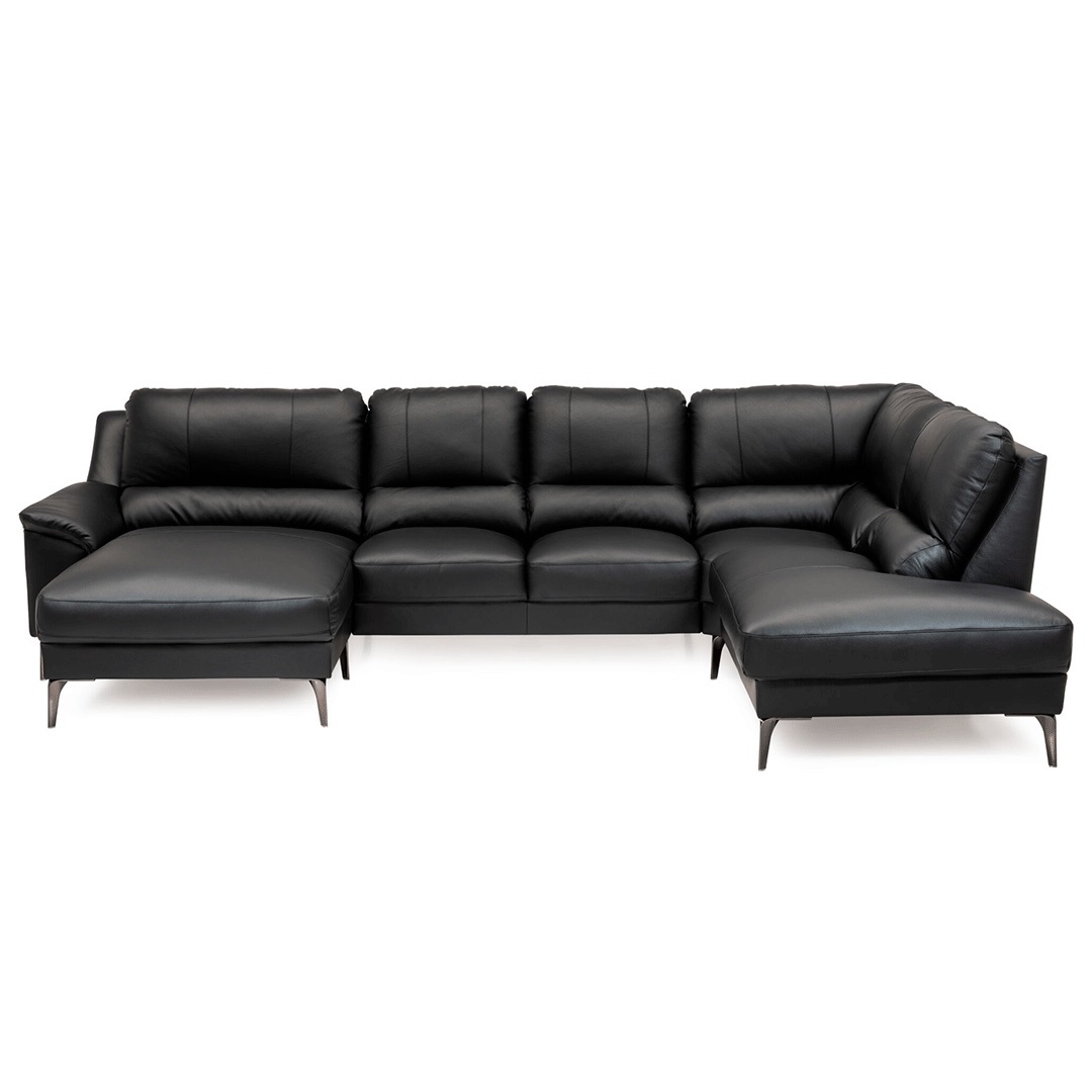 Cozy ægte Læder Hjort Knudsen Sofa