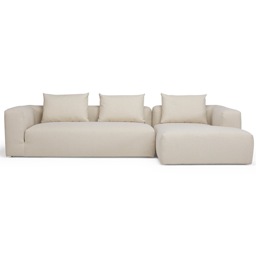Elegant 3-Personers Højrevendt Sofa til Dit Hjem