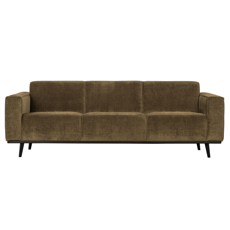 Grå Statement Pers 230 Flat Rib Rock Bepurehome Sofa - 8714713139637