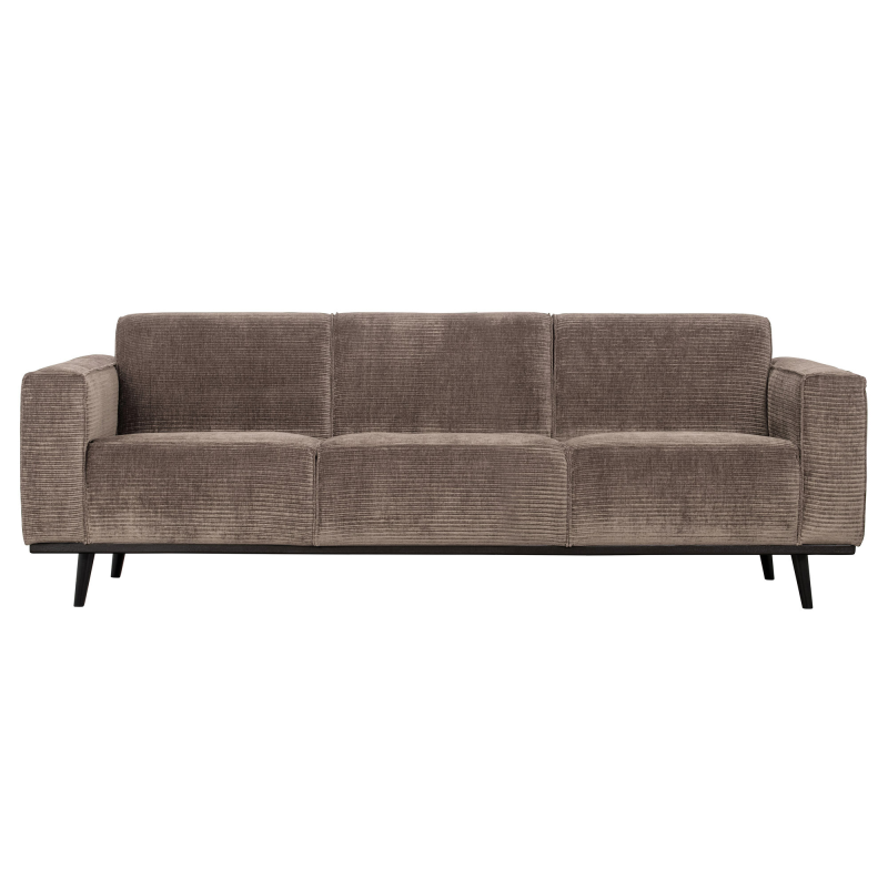 Brun Statement Pers 230 Flat Rib Taupe Bepurehome Sofa - 8714713139613