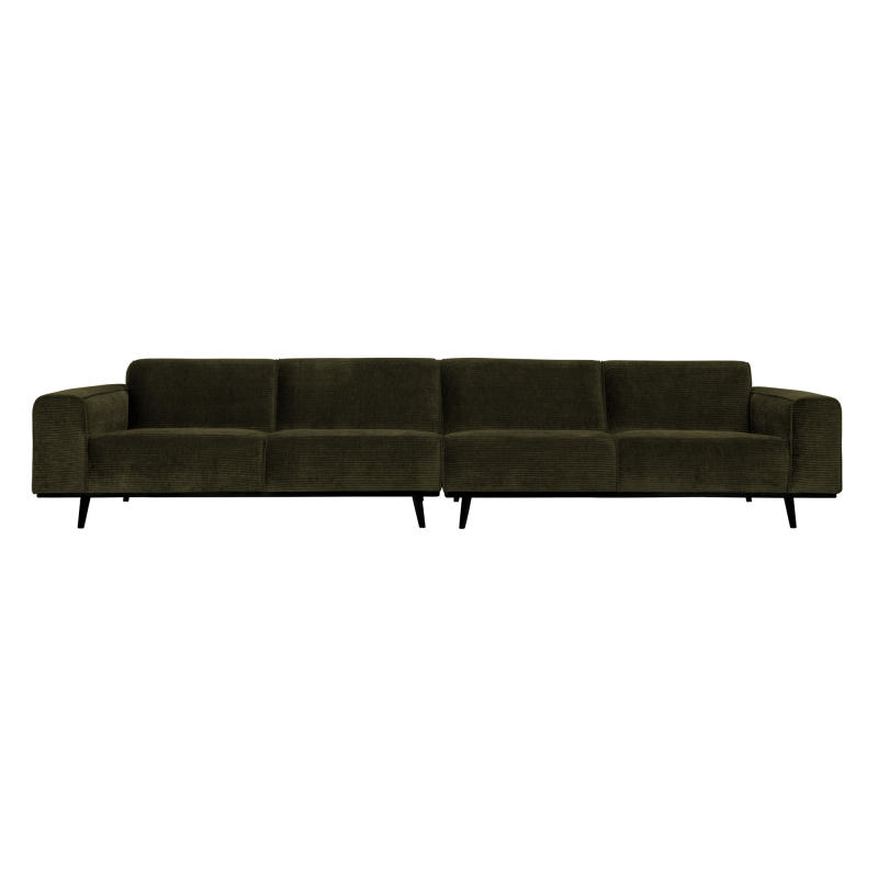 Grøn Statement Pers 372 Flat Rib Warm Green Bepurehome Sofa - 8714713139804