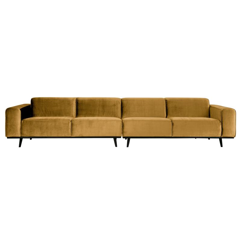 Gul Statement Pers 372 Velour Honey Yellow Bepurehome Sofa - 8714713087976