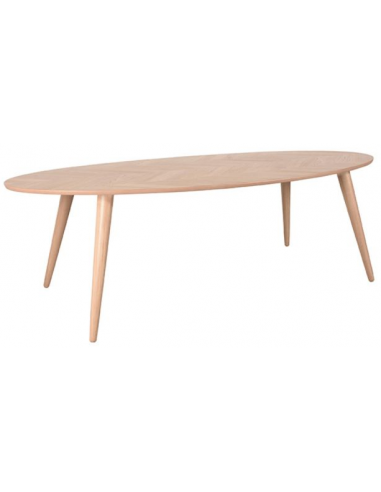 Ines Ovalt Spisebord i Lys Egetræ - Elegant Design