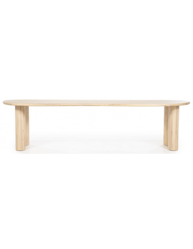 Moderne Organisk Egetræ Spisebord - Elegant Design