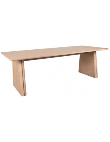 Jule Spisebord i Lys Egetræsfinér - Elegant Design 240 cm