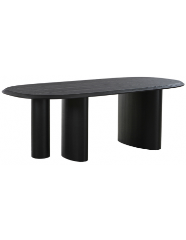 Moderne Sort Ask Finr Spisebord - Elegant Design
