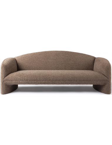 Moderne Brun Plys Polyester 3-Personers Sofa fra NACHII