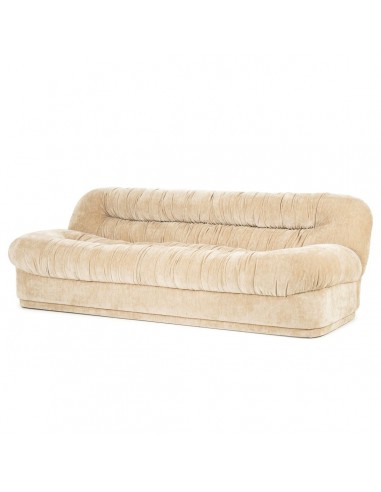 Beige Nook 3-personers sofa i retrodesign - Komfortabelt valg!