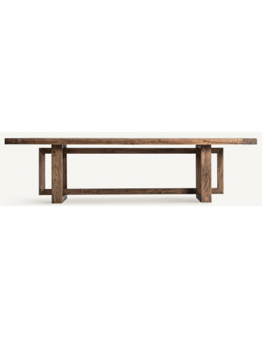 Norvik Genanvendt Elmetræ 280 105 Antik Brun Vical Home Spisebord
