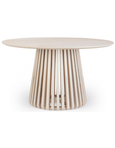 Odion Mangotræ Spisebord Ø130 - Moderne Design i Naturfarve