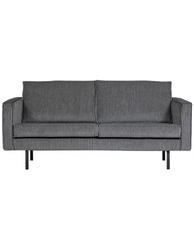 Rodeo Personers Polyester B190 Sort Grå Stribet Bepurehome Sofa