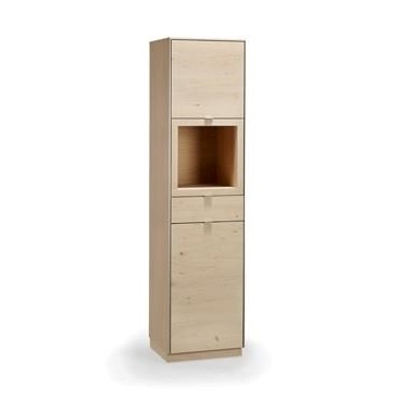 Hvid Sm914eh Olie 50x44x200cm Skovby Vitrineskab