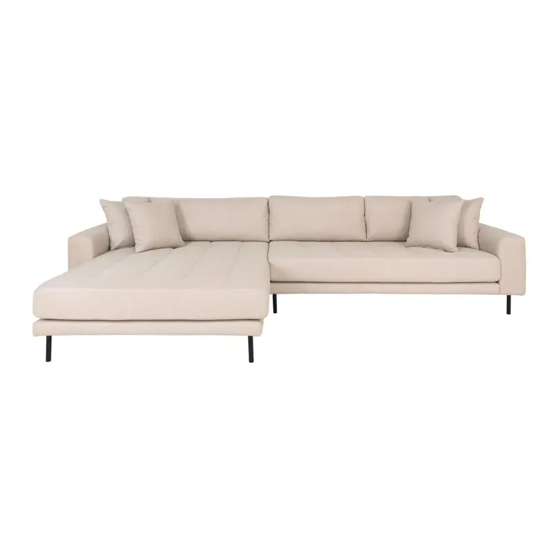 Venstrevendt Beige Med Fire Puder Hn1025 1301495 Homeshop Sofa - 5713917018819