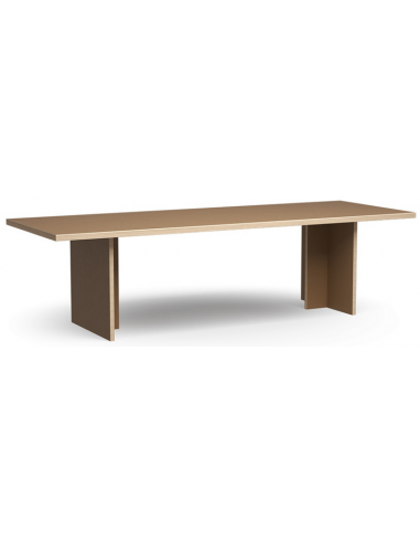 Brun Eurolight Træ MDF Spisebord 280 x 100 cm - Bestil nu!