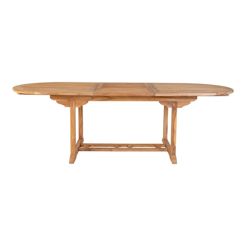Udtræksspisebord i Teaktræ - 180-240 cm - Salamanca