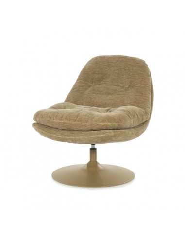 Tromba Med Drejefod Metal Polyester H84 Taupe By Boo Lænestol